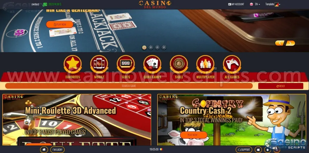 online gaming casino
